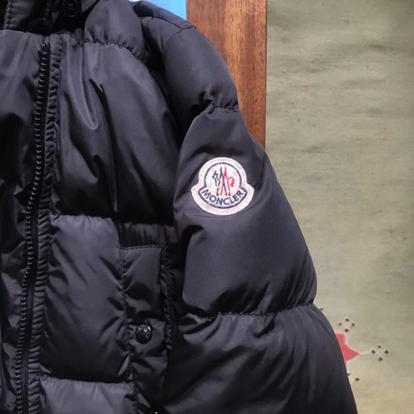 SOLD Moncler winter jacket sz M, black - Picture 9 of 14